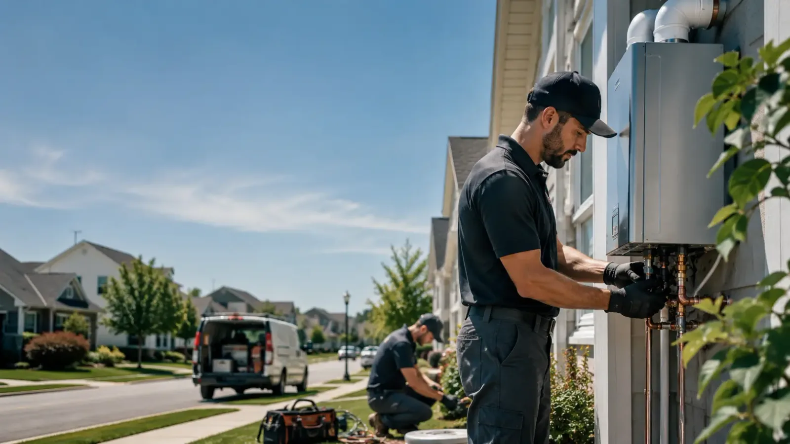 Tankless Water Heater Installation in Lyons, TX